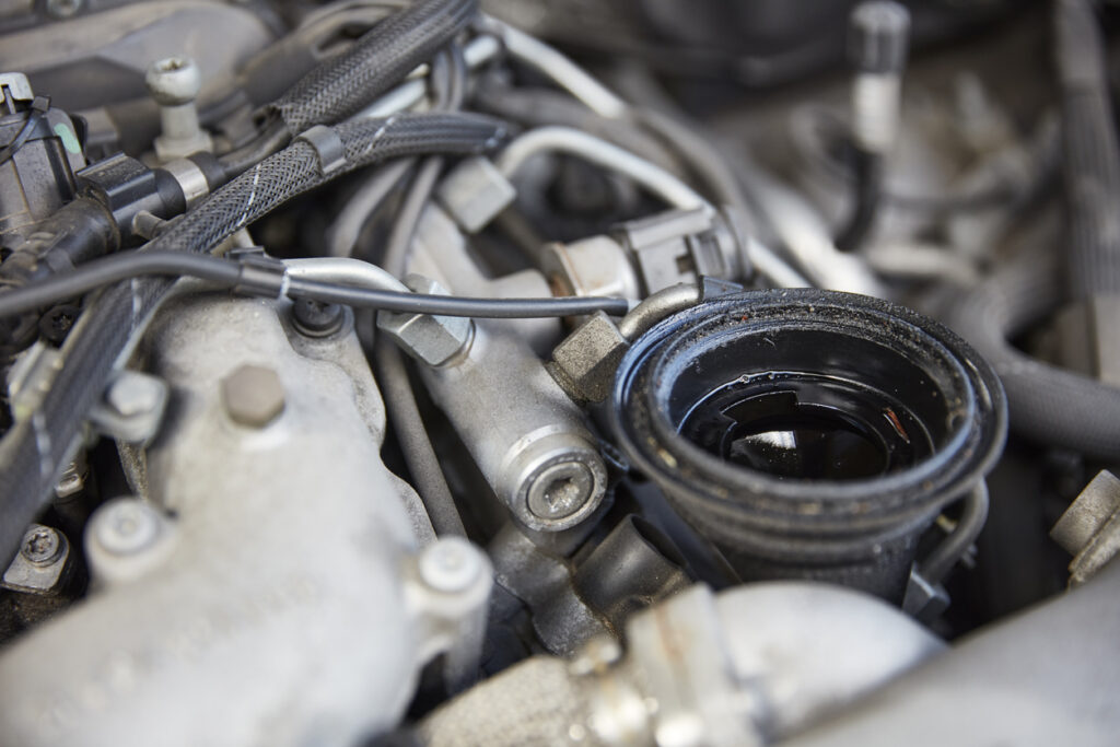 Can I put a car engine in a skip?