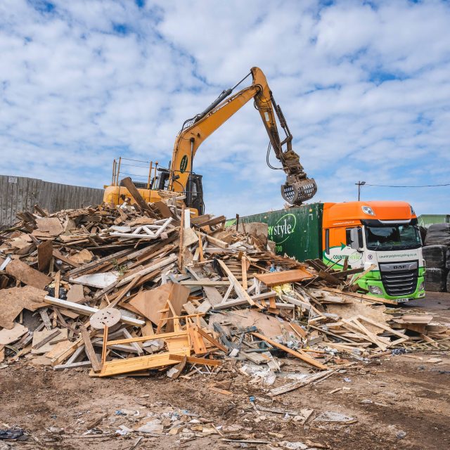 SCS Waste Carrying Out Wood And Timber Recycling